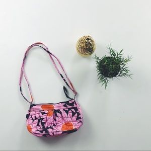 Vera Bradley Frannie Purse in Loves Me Print